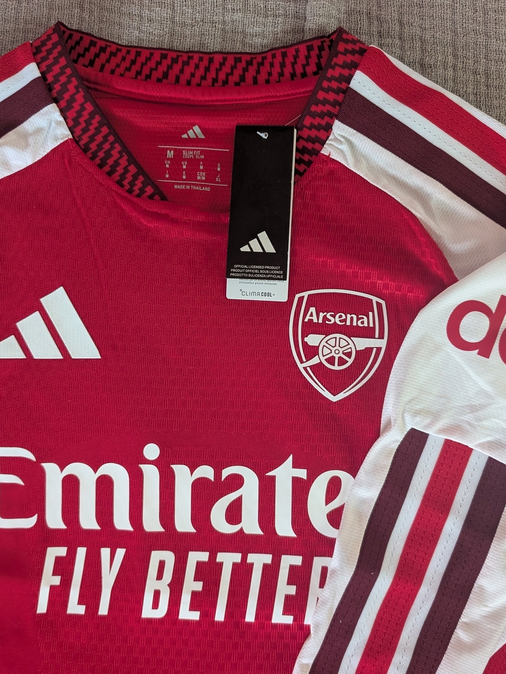NWT Arsenal 2026-27 Home Players Jersey Long Sleeve Eze #10 - Picture 5 of 11